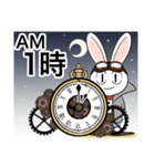 【時間お知らせ用】時計じかけのラヴィット（個別スタンプ：2）