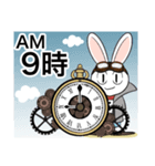 【時間お知らせ用】時計じかけのラヴィット（個別スタンプ：10）