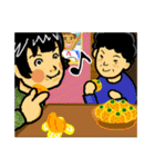 おかっぱ日誌（個別スタンプ：21）