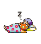 人々63(ゲーム風ドット絵編)（個別スタンプ：2）