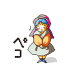 人々63(ゲーム風ドット絵編)（個別スタンプ：18）