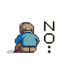 人々63(ゲーム風ドット絵編)（個別スタンプ：24）