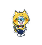 毎日使える！ねこの柑柑(カンカン)スタンプ（個別スタンプ：21）