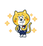 毎日使える！ねこの柑柑(カンカン)スタンプ（個別スタンプ：25）