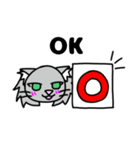 コロネののんびり日和2 〜猫のユウ君編〜（個別スタンプ：26）