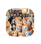 ふわふわINFPねこᕷ気分で生きてます（個別スタンプ：10）