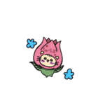 ゆったり猫ちゃん＊春スタンプ（個別スタンプ：16）