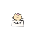 ゆったり猫ちゃん＊春スタンプ（個別スタンプ：26）