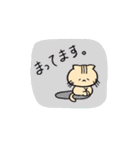 ゆったり猫ちゃん＊春スタンプ（個別スタンプ：37）