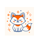 キツネのまったりお昼寝（個別スタンプ：6）