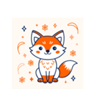 キツネのまったりお昼寝（個別スタンプ：16）