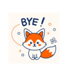 キツネのまったりお昼寝（個別スタンプ：23）