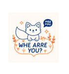 キツネのまったりお昼寝（個別スタンプ：25）