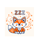 キツネのまったりお昼寝（個別スタンプ：29）