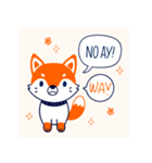キツネのまったりお昼寝（個別スタンプ：33）