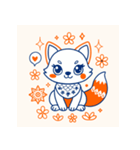 キツネのまったりお昼寝（個別スタンプ：38）