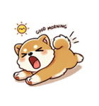 いぬスタンプ（しばけん）（個別スタンプ：3）