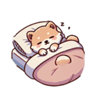 いぬスタンプ（しばけん）（個別スタンプ：5）