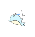 くじらさんとくまさん（個別スタンプ：3）