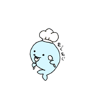くじらさんとくまさん（個別スタンプ：12）
