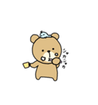 くじらさんとくまさん（個別スタンプ：22）
