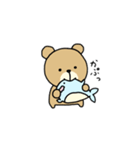 くじらさんとくまさん（個別スタンプ：23）
