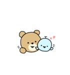 くじらさんとくまさん（個別スタンプ：29）