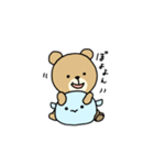 くじらさんとくまさん（個別スタンプ：30）