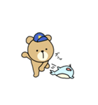 くじらさんとくまさん（個別スタンプ：37）