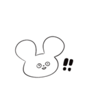 さめてるうさぎさん（個別スタンプ：22）