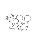 さめてるうさぎさん（個別スタンプ：39）