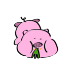 ゆるいキャラたち1（個別スタンプ：4）