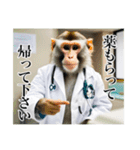 架空の自称医者猿【関西弁】（個別スタンプ：38）