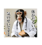 架空の自称医者猿（個別スタンプ：11）