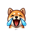 芝犬のきもち（個別スタンプ：4）