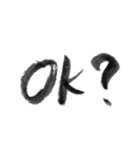 使いやすい言葉を筆で4（個別スタンプ：37）