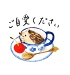 おやつと動物（個別スタンプ：1）