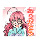 ニートくノ一となぜか同棲はじめました（個別スタンプ：1）