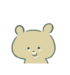 ちゃいろいくまのこ4（個別スタンプ：2）