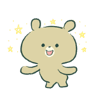 ちゃいろいくまのこ4（個別スタンプ：5）