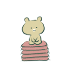 ちゃいろいくまのこ4（個別スタンプ：8）