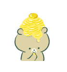 ちゃいろいくまのこ4（個別スタンプ：18）