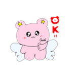 ラブリーエンジェルベア(♡)（個別スタンプ：11）