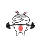 狂ったウサギ！（個別スタンプ：5）