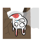 狂ったウサギ！（個別スタンプ：10）