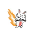 狂ったウサギ！（個別スタンプ：16）