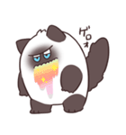 【毒づく】悪態をつくシャム猫もどき（個別スタンプ：8）