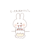 みるくうさぎの日常。（個別スタンプ：11）