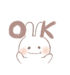 みるくうさぎの日常。（個別スタンプ：22）