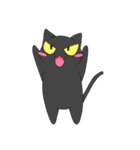 黒猫さんとシャム猫さんの日常（個別スタンプ：39）